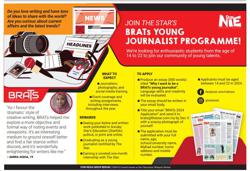 Join The Star-NiE's Brats young journalist programme