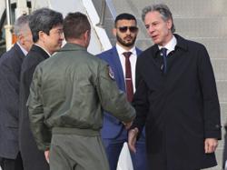 US Secretary of State Blinken arrives in South Korea to attend democracy summit